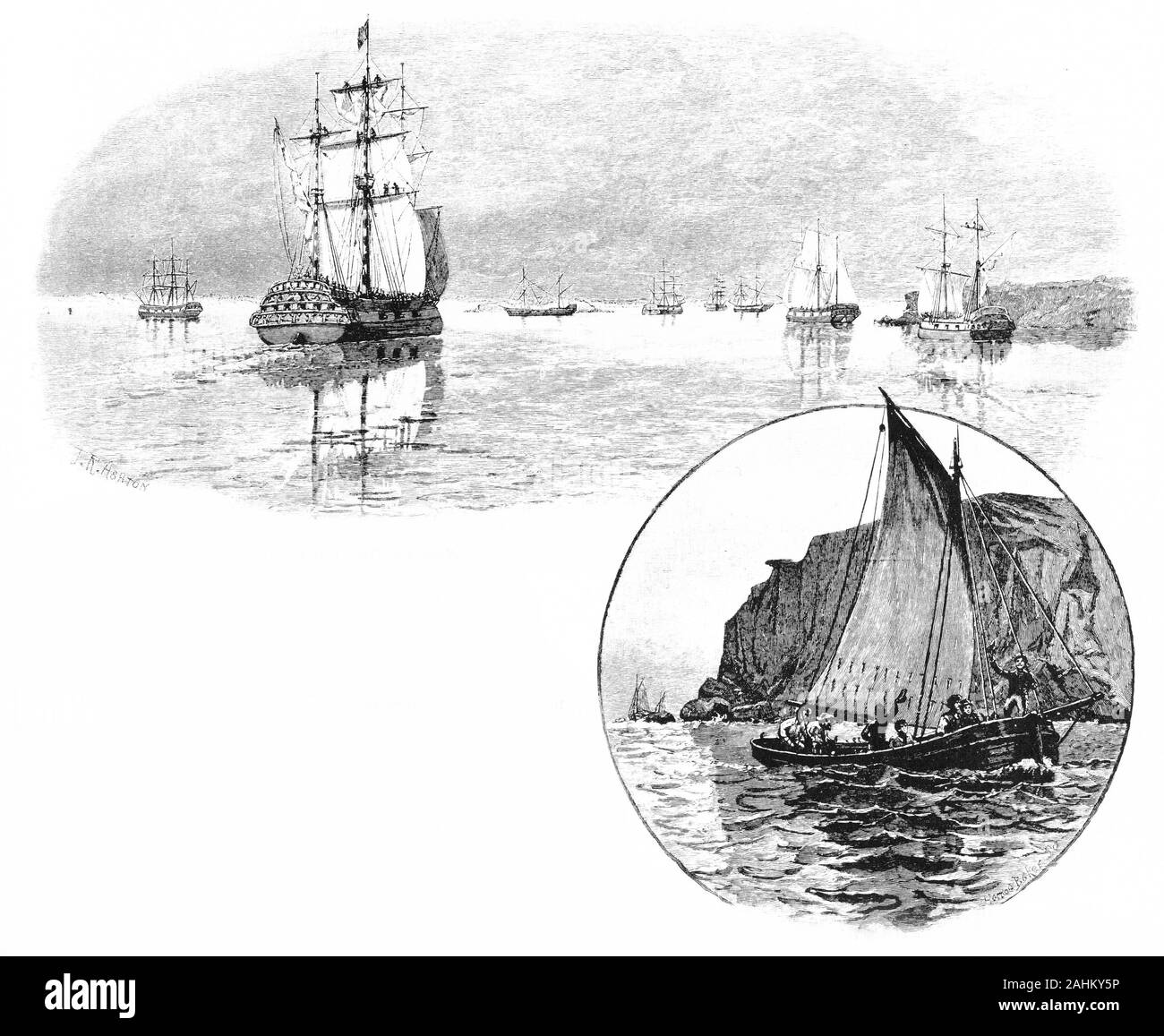 1788 First Fleet Australia Cut Out Stock Images And Pictures Alamy