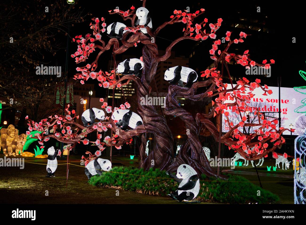 Atlanta Chinese Lantern Festival 2019 Stock Photo Alamy