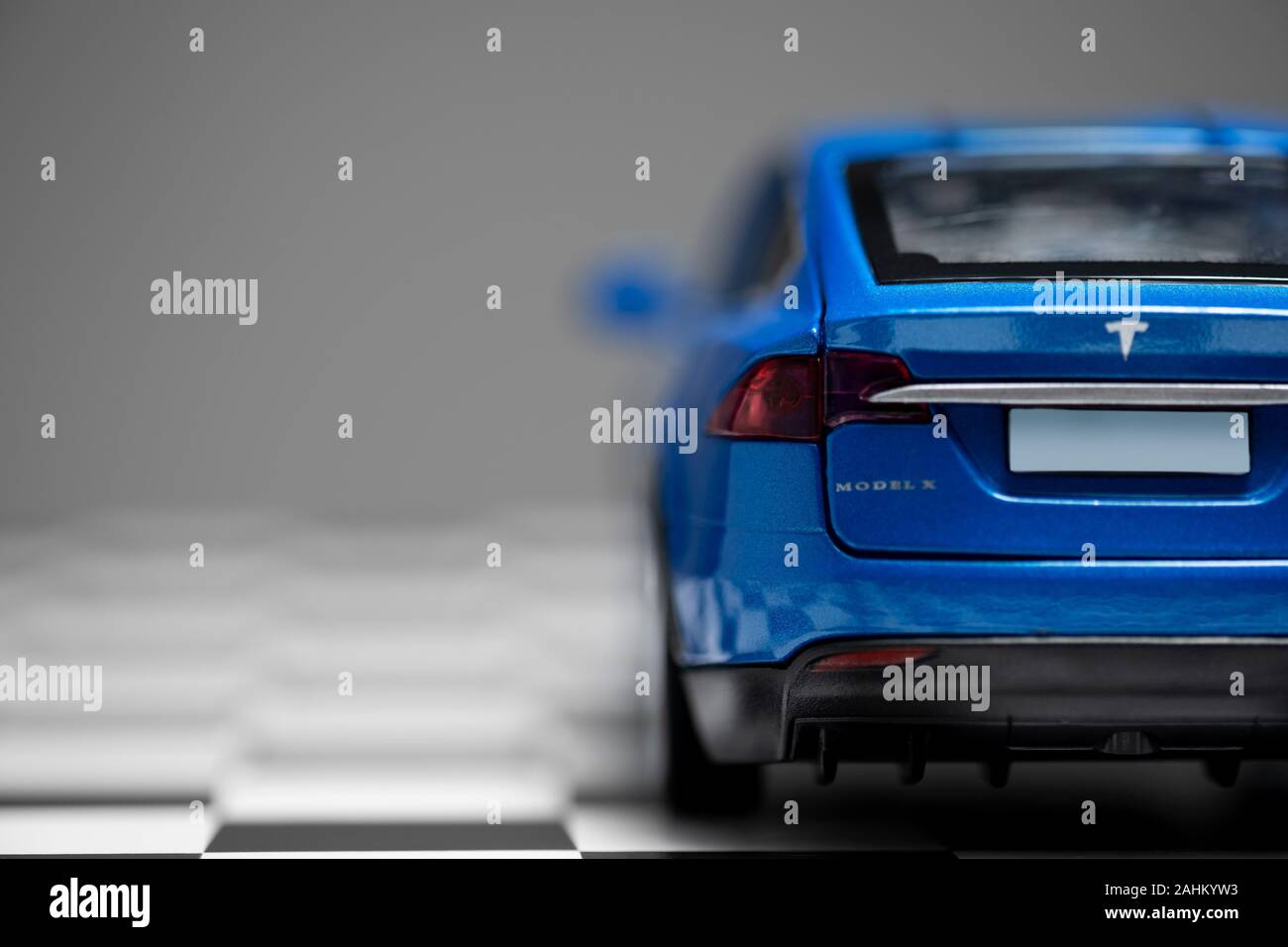 Tesla model 2024 x back view