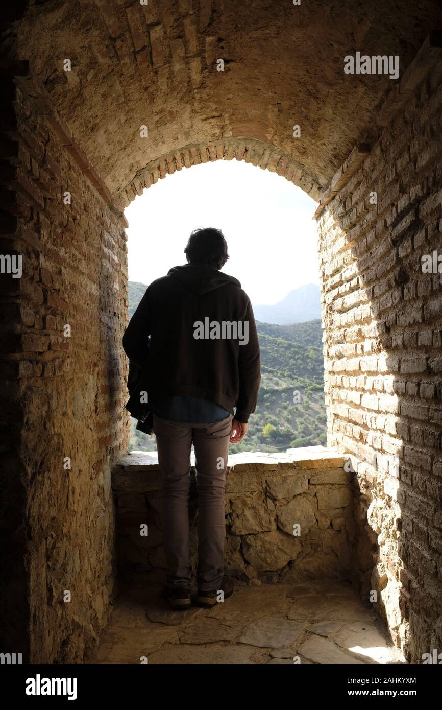 Zahara de la sierra fort hi-res stock photography and images - Alamy