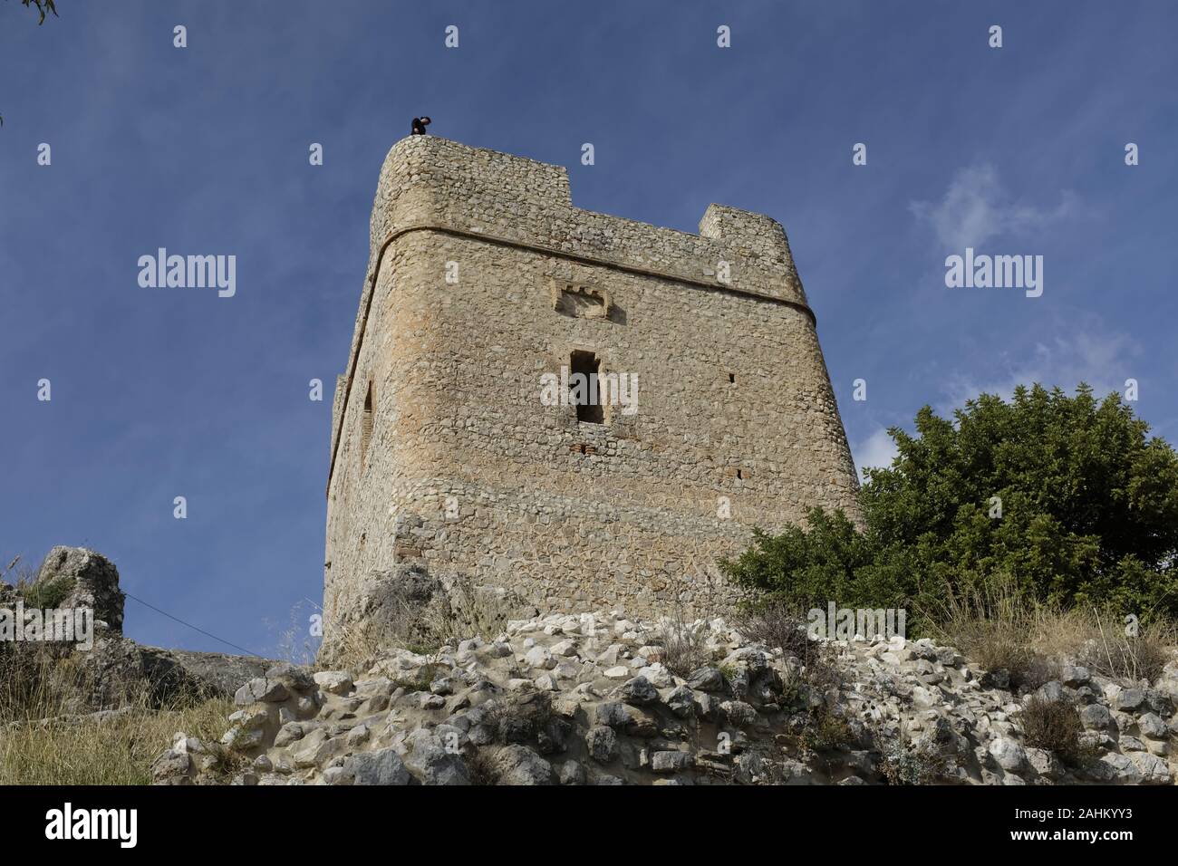 Zahara de la sierra fort hi-res stock photography and images - Alamy