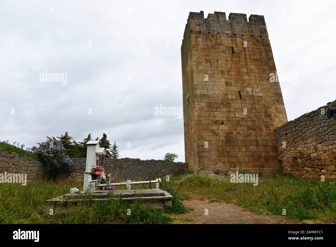 longroiva-castle-in-meda-north-of-portugal-stock-photo-alamy
