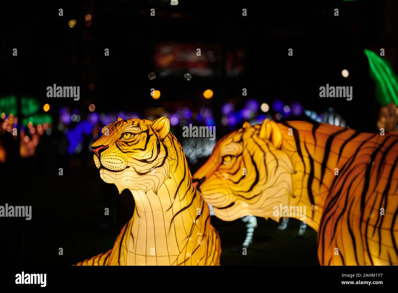 Atlanta Chinese Lantern Festival 2019 Stock Photo Alamy