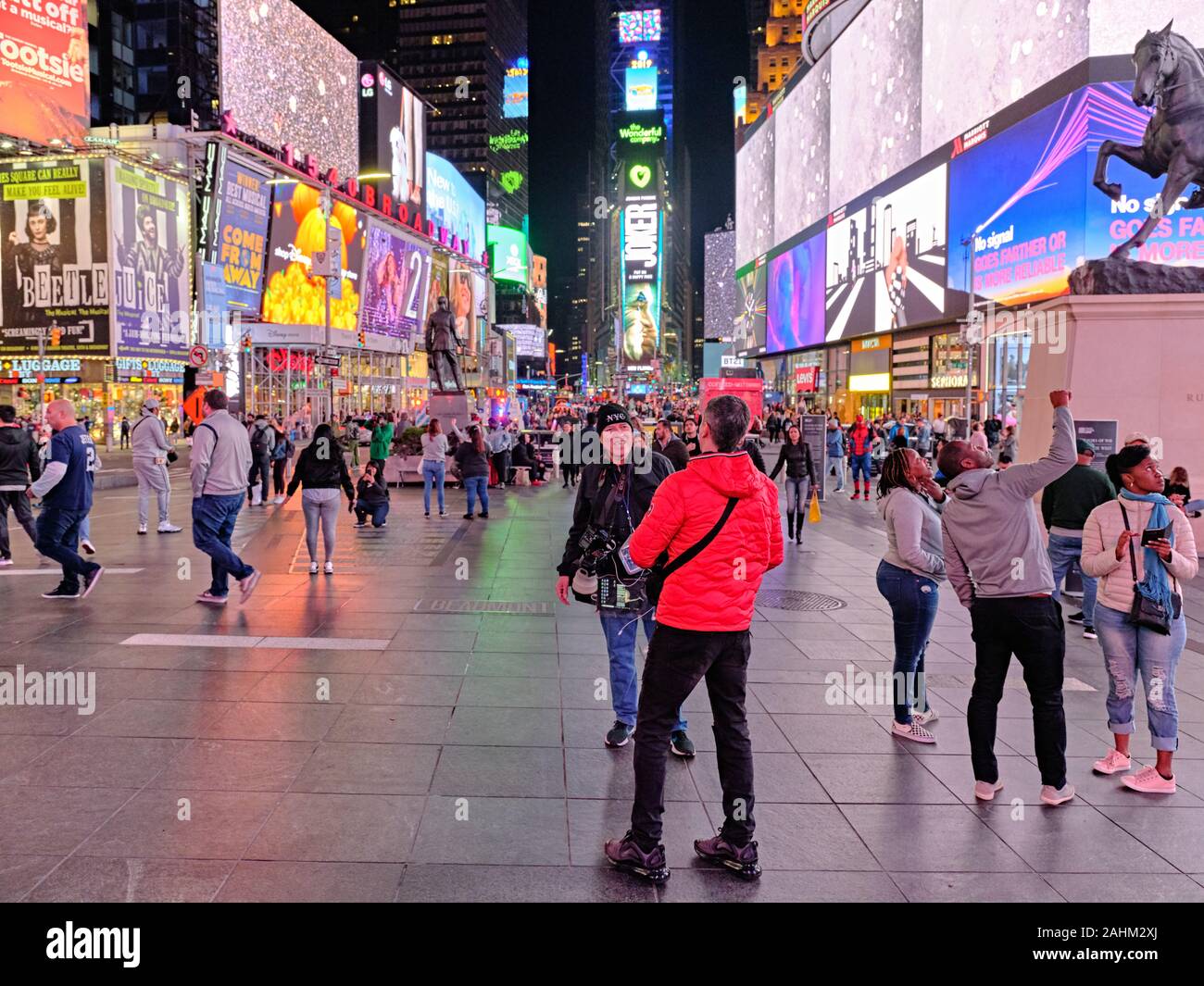 Times Square, NYC Stock Photo - Alamy