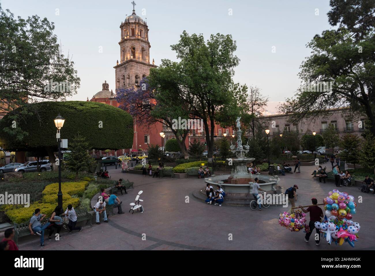 Landscapes from Queretaro City Stock Photo