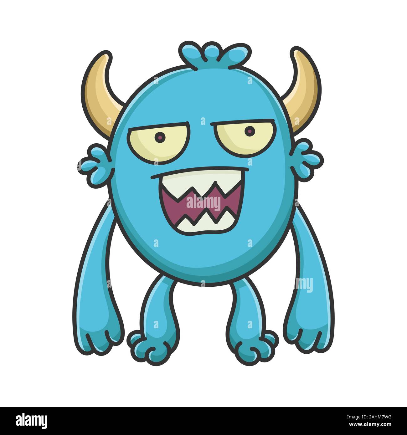 Furry monster hi-res stock photography and images - Alamy