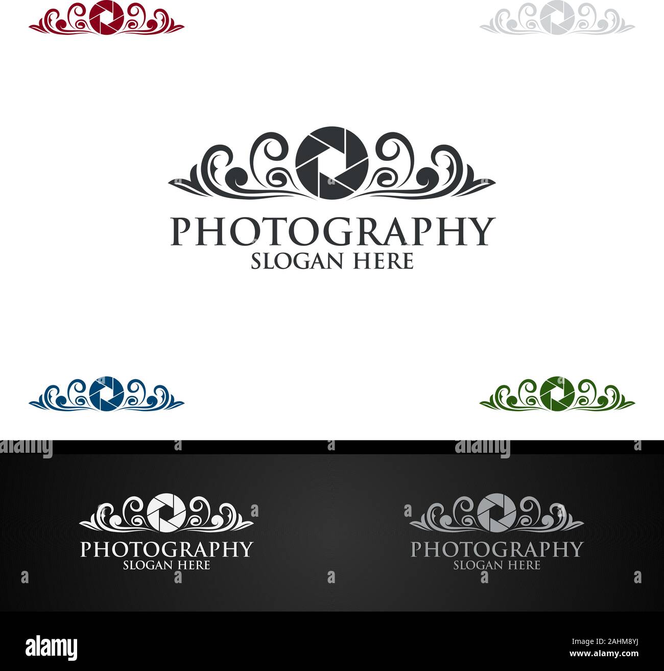 Abstract Camera Photography Logo Icon Vector Design Template Stock ...