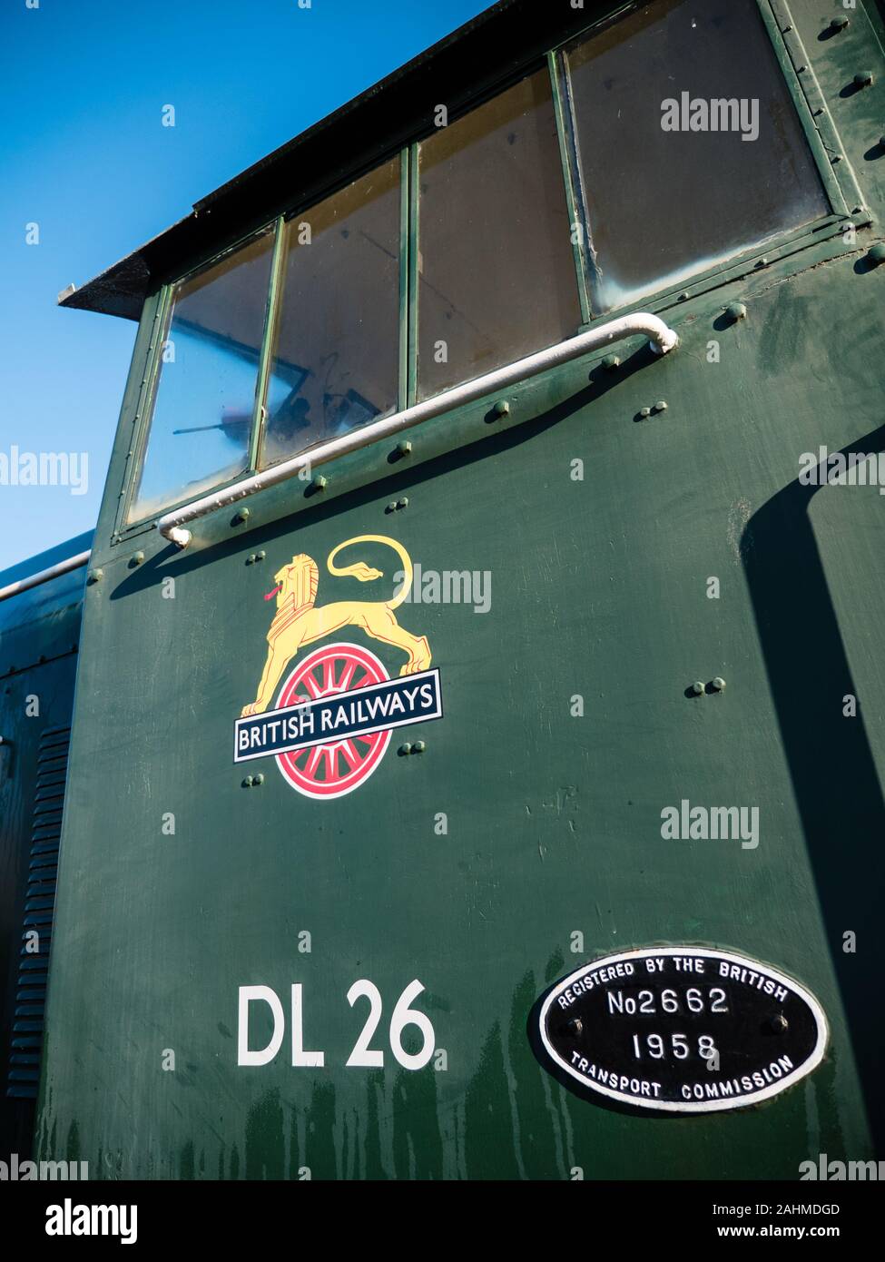 DL26 - 'The Rat', Railway Engine, Didcot Railway Centre, Oxfordshire, England, UK, GB. Stock Photo