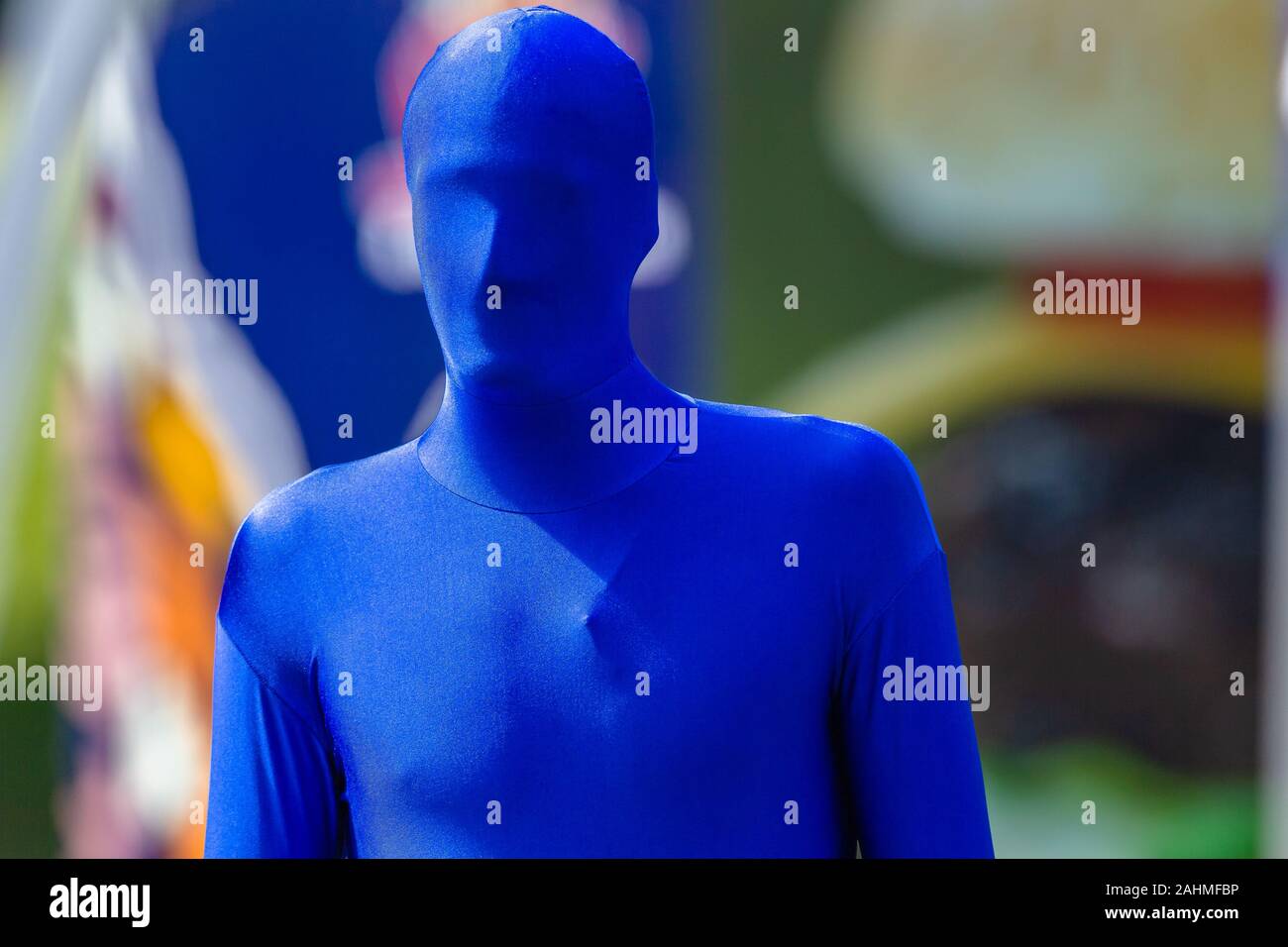 Man in lycra bodysuit hi-res stock photography and images - Alamy