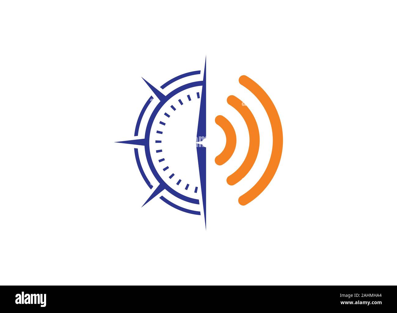 Compass Logo Vector Icon. Modern Navigation Symbol. Location Logo ...