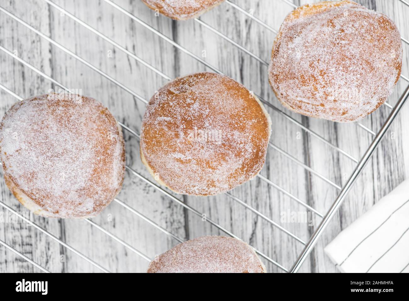 Ground Almonds (fresh made) as detailed close-up shot; selective focus Stock Photo