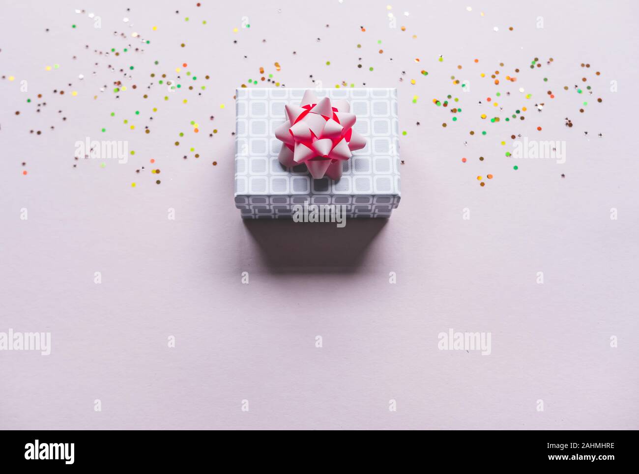 Trendy christmas gift box hi-res stock photography and images - Alamy