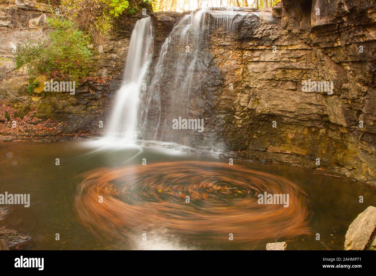 Hayden Run Falls, Columbus, Ohio Stock Photo - Alamy