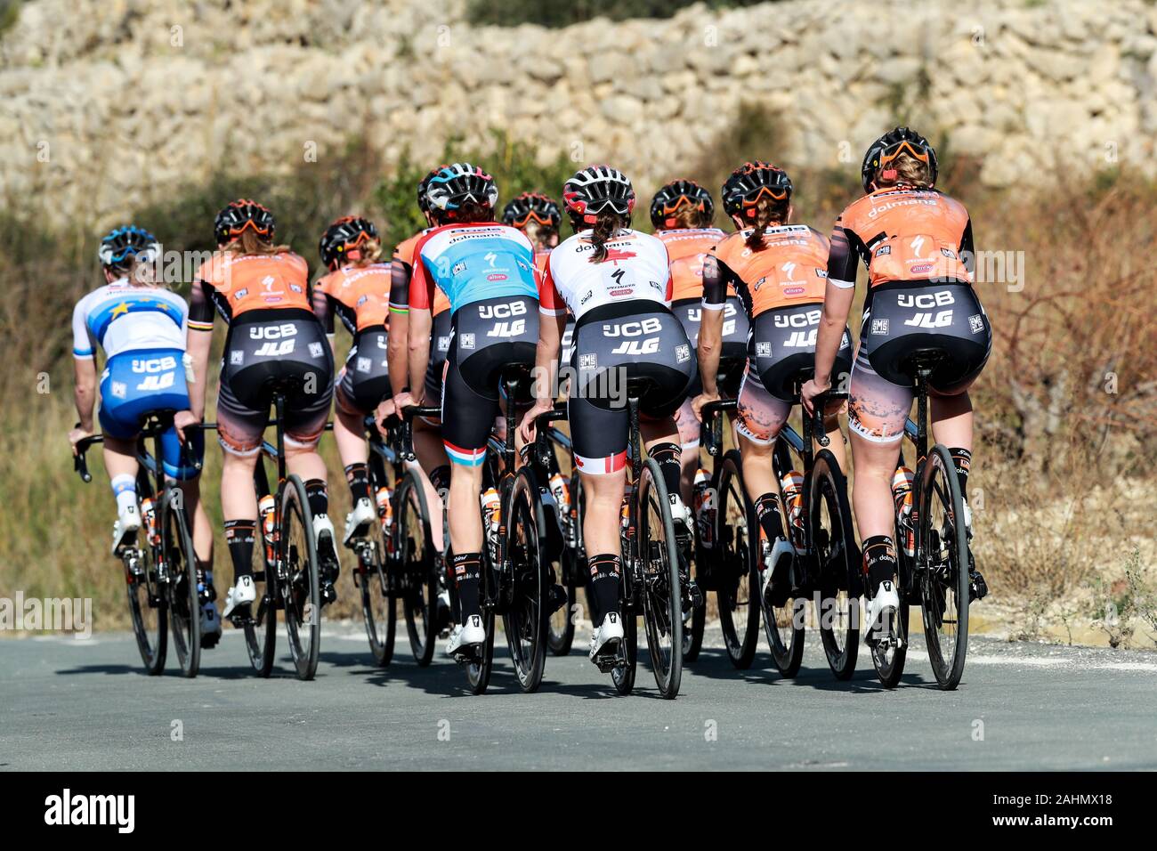 CALPE, 16-12-2019, cycling, Boels Dolmans cycling team, women, the Boels cycling team during the trainingscamp in Spain Stock Photo - Alamy