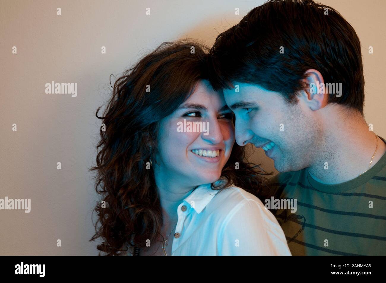 Happy young couple. Stock Photo