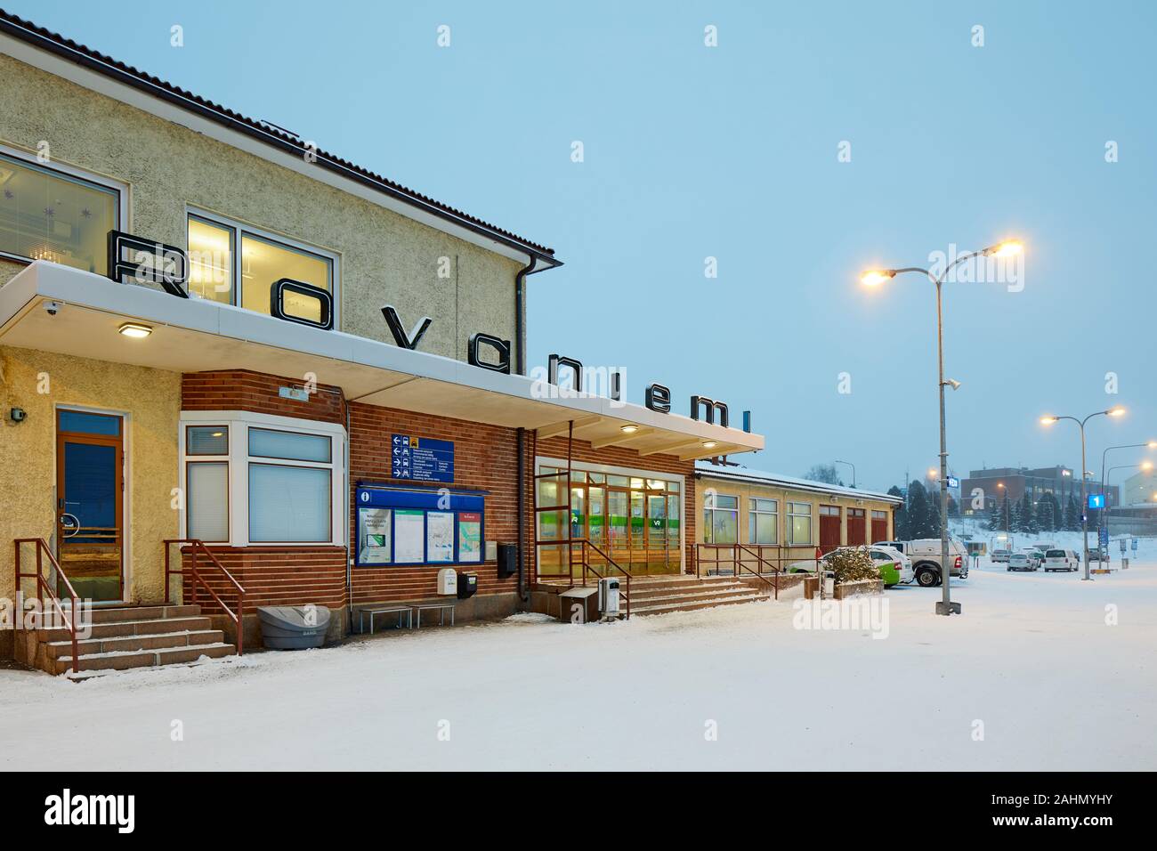 Finnish Rovaniemi a city in Finland and the region of Lapland Static ...