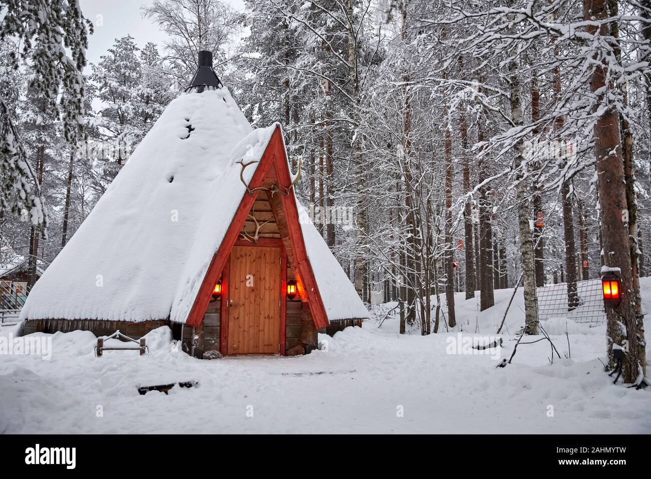 Mrs claus cabin hires stock photography and images Alamy