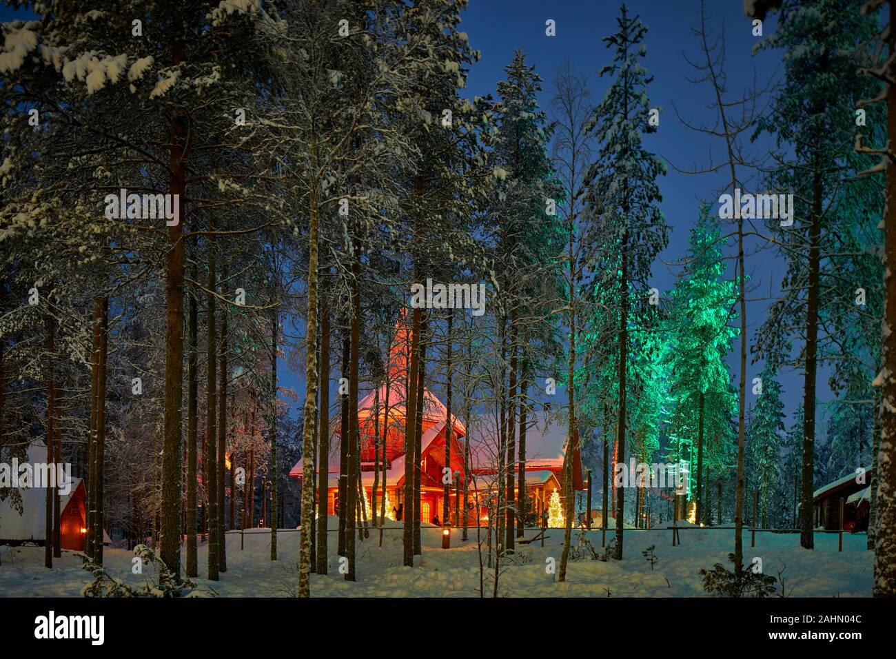Finnish Rovaniemi a city in Finland and the region of Lapland, Santa