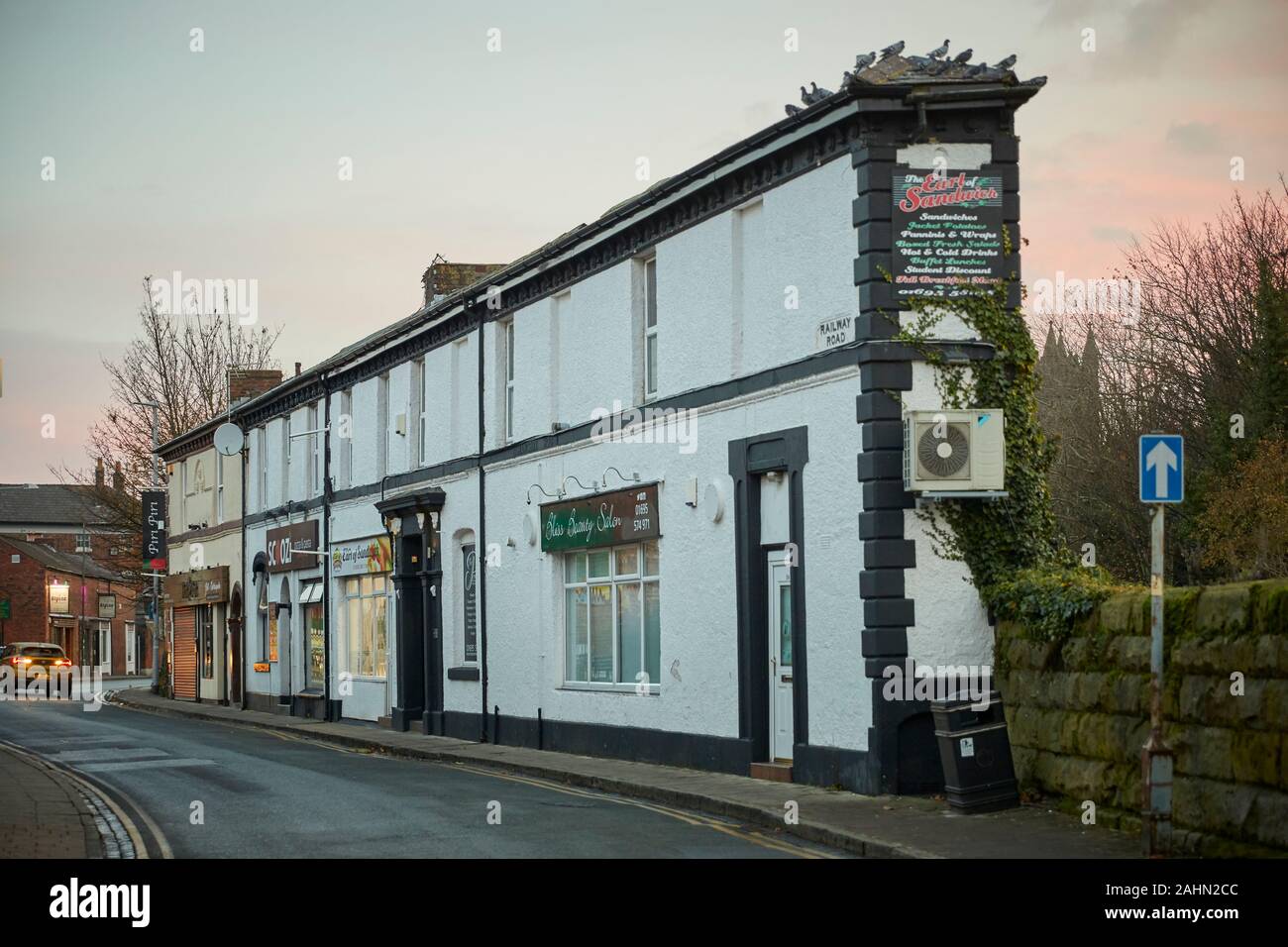 Sunrise at Ormskirk is a market town in West Lancashire, England