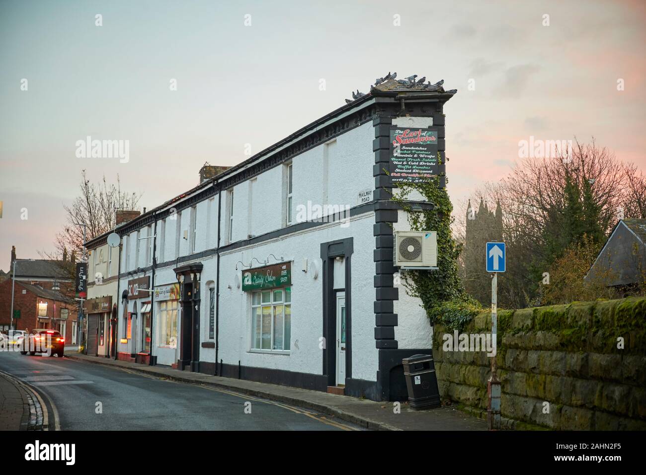 Sunrise at Ormskirk is a market town in West Lancashire, England