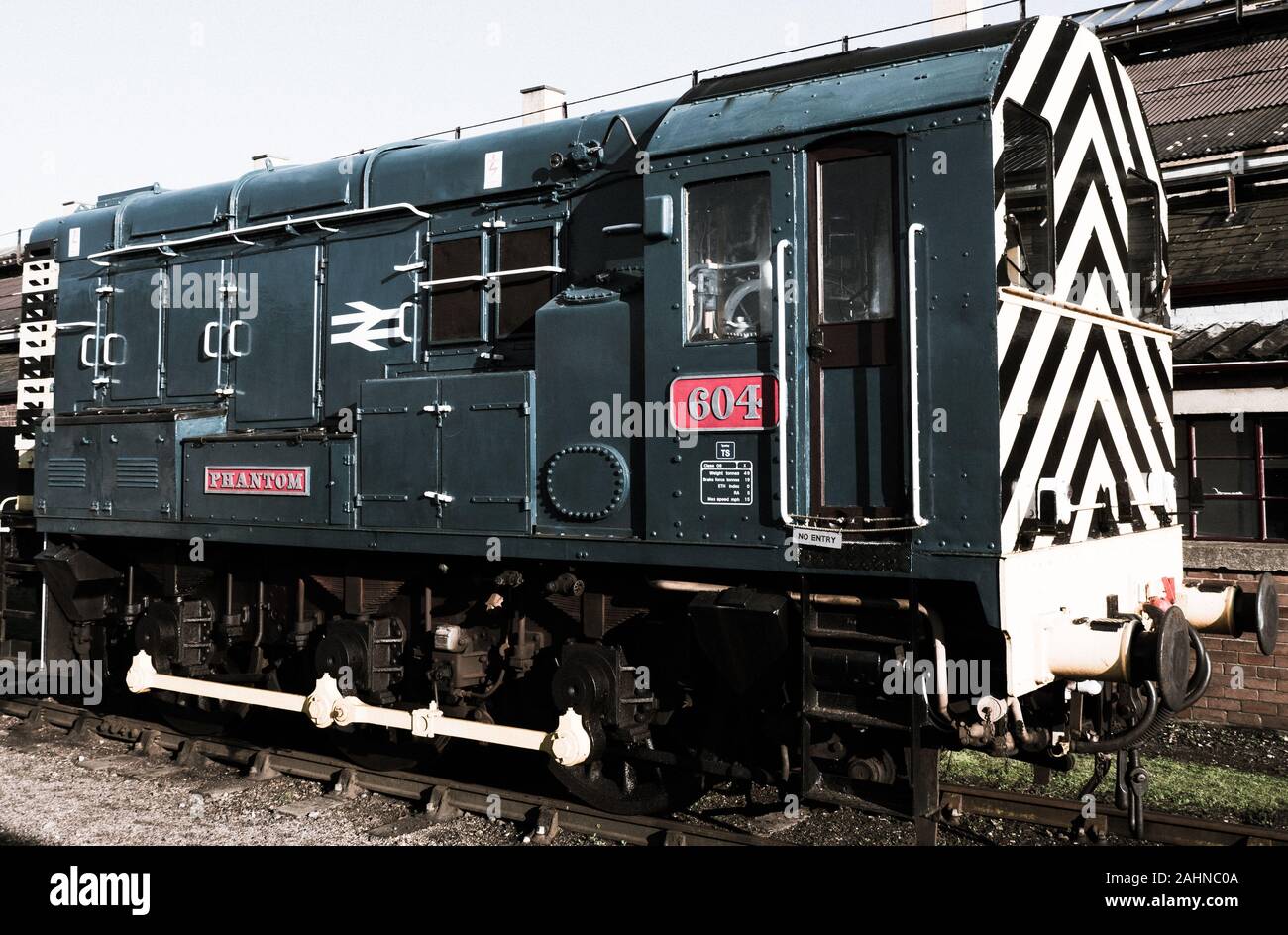 Phantom Shunting Train, Didcot Railway Centre, Reading, Berkshire, England, UK, GB. Stock Photo