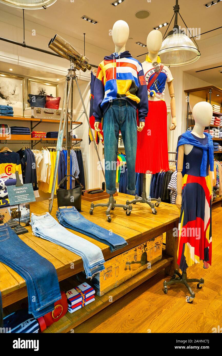 Ralph lauren store interior hi-res stock photography and images