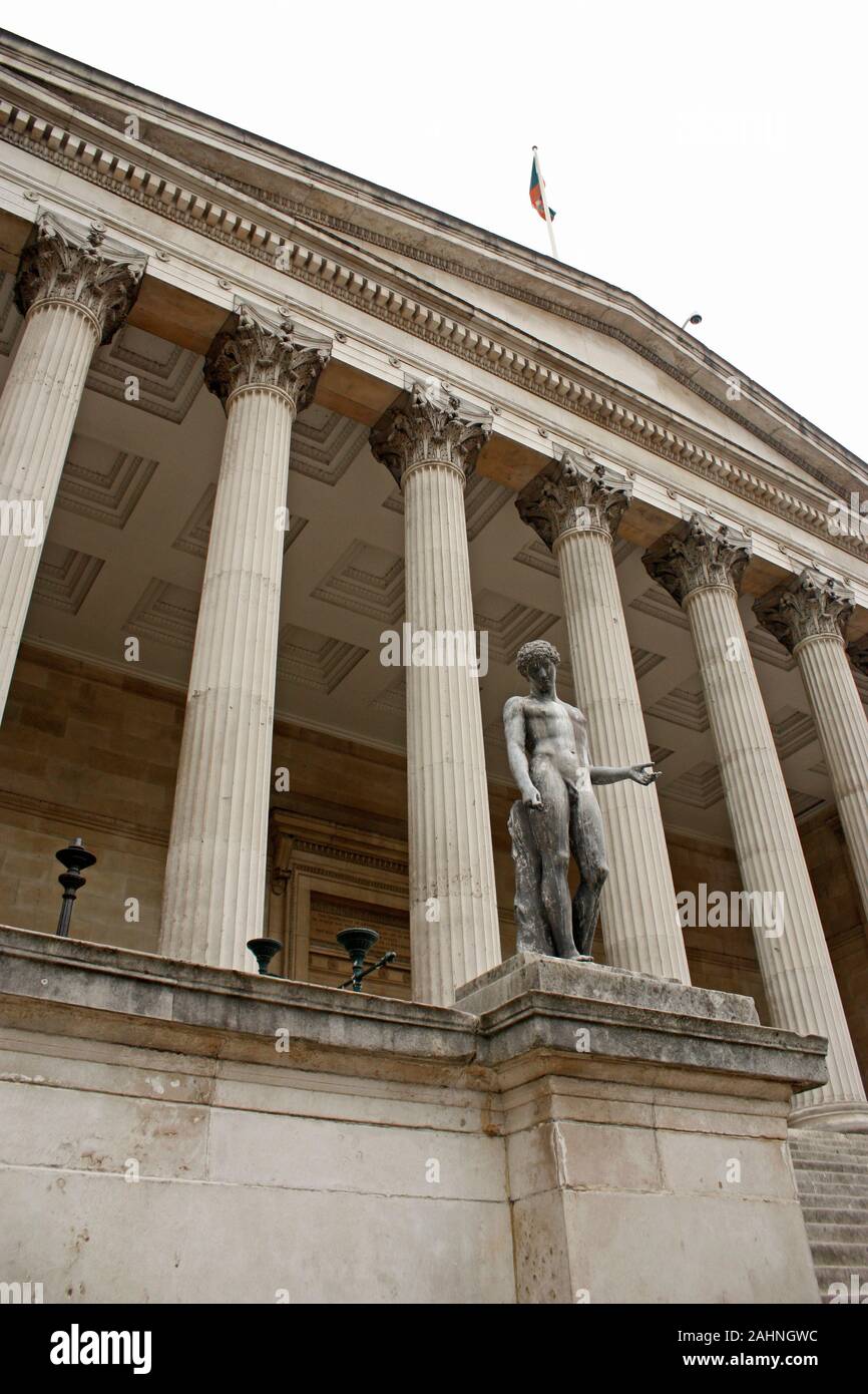 Greek and Roman Sculpture in UK British University Stock Photo
