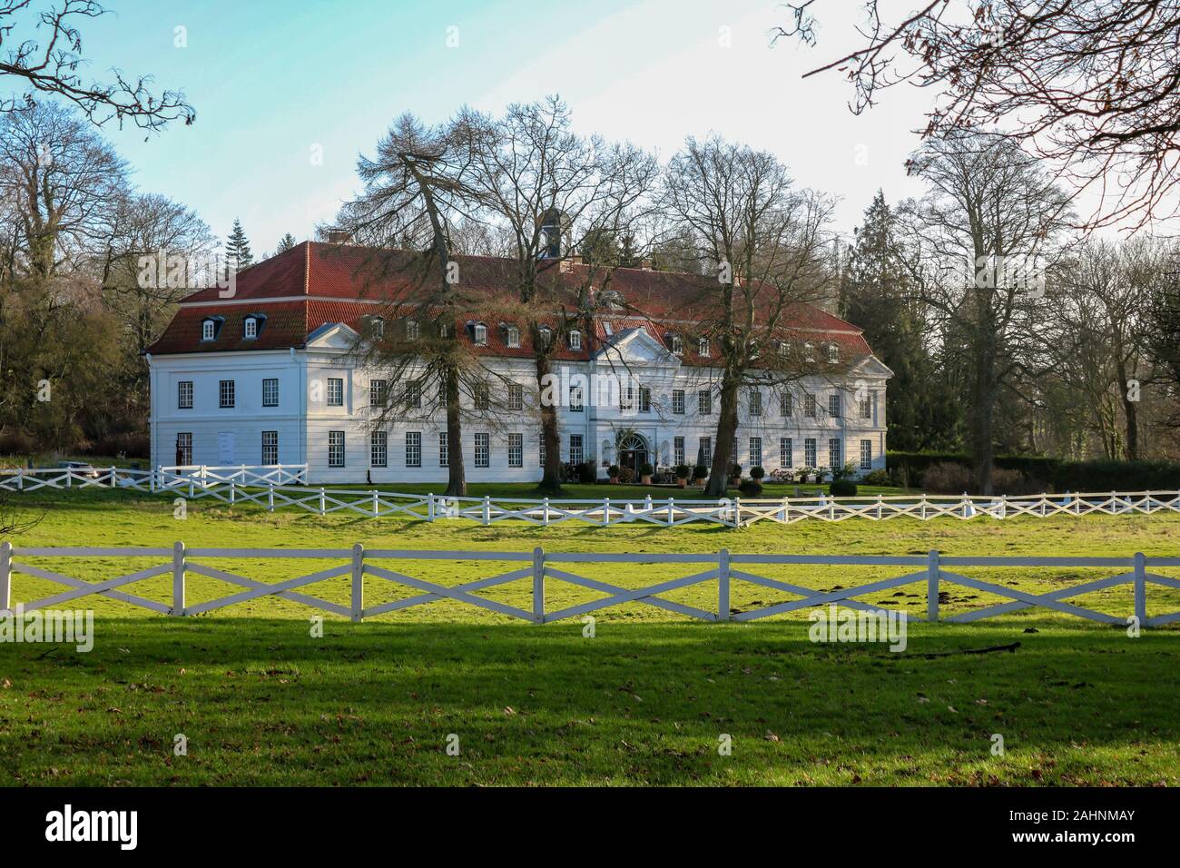 Manor house on Gut Panker, Germany Stock Photo Alamy