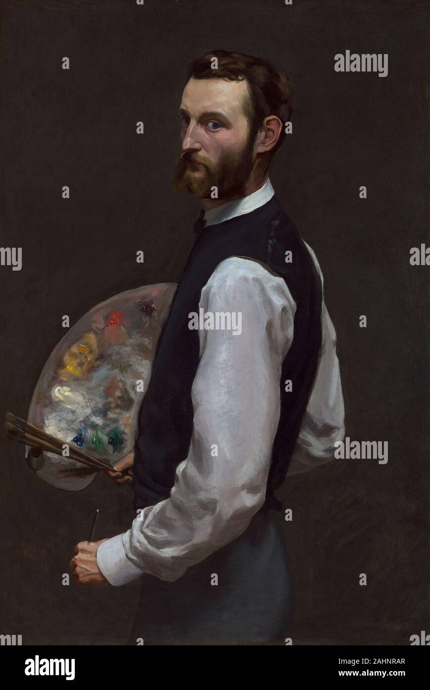 Frédéric Bazille. Self-Portrait. 1865–1866. France. Oil on canvas ...