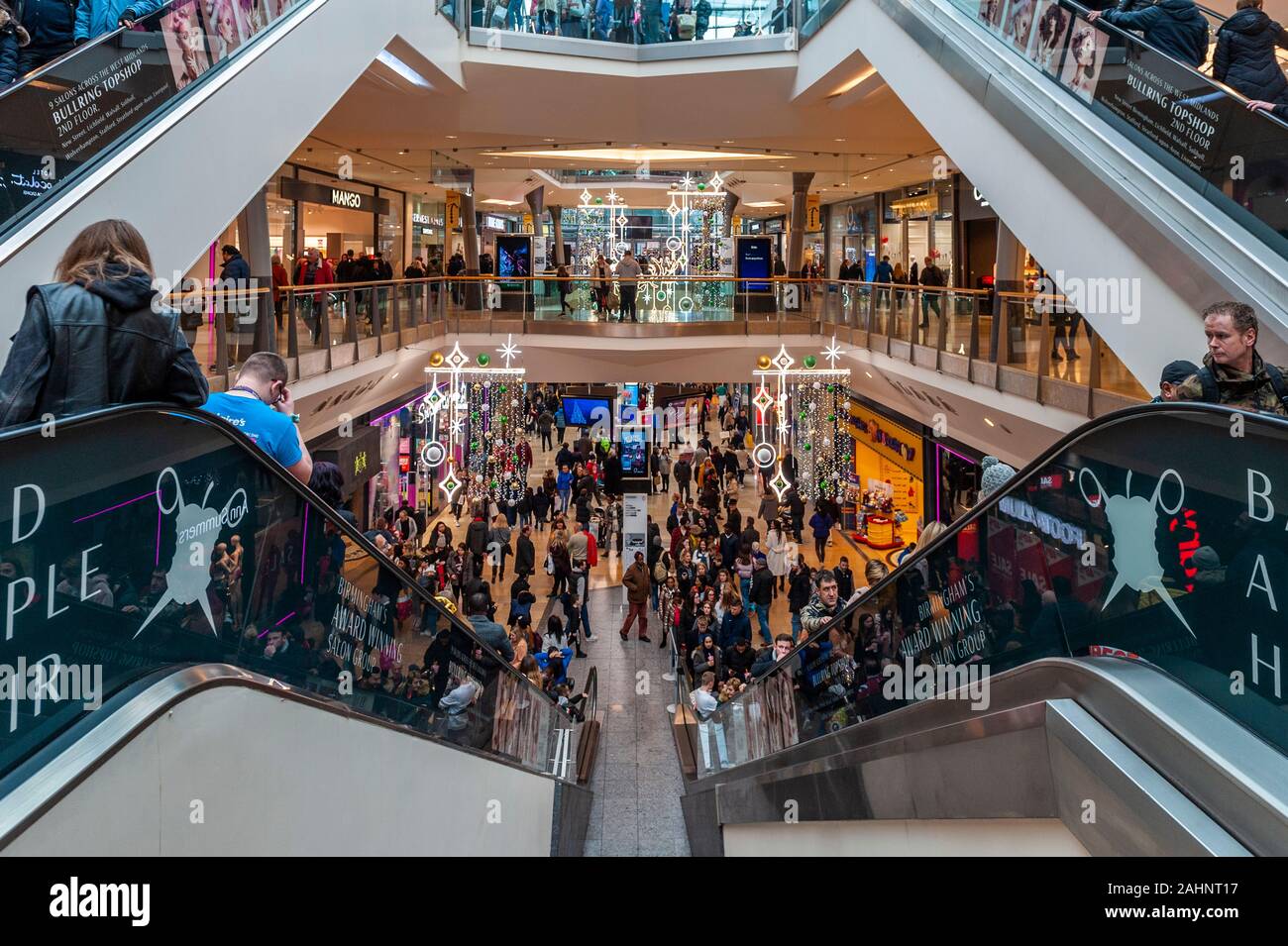 Interior of Bull Ring Shopping centre, Birmingham city centre, West  Midlands, UK Stock Photo - Alamy