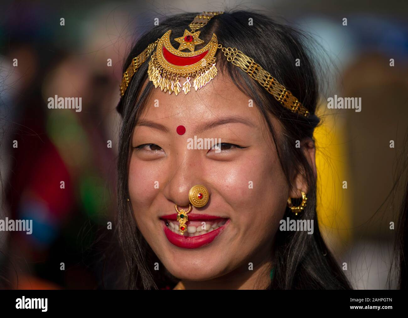 Gurung traditional attire hi res stock photography and images Alamy