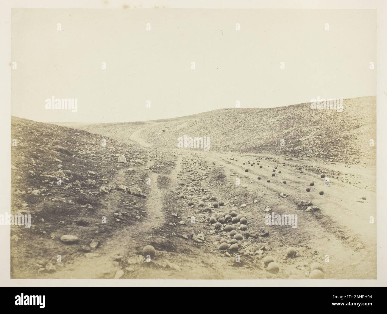 Roger Fenton. The Valley of the Shadow of Death. 1855. England 