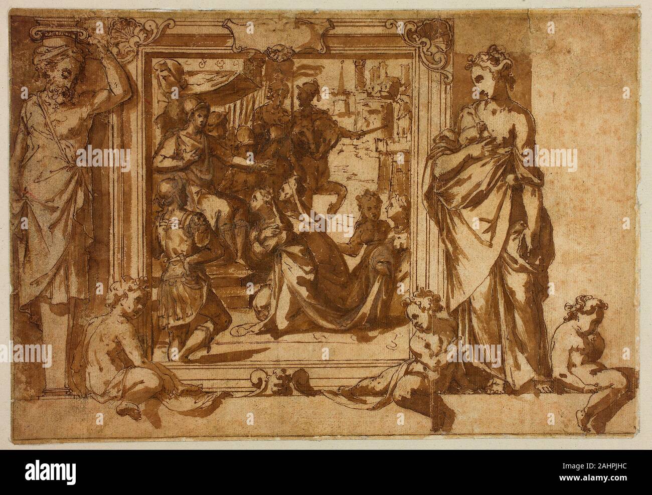 Kneeling ruler hi-res stock photography and images - Alamy