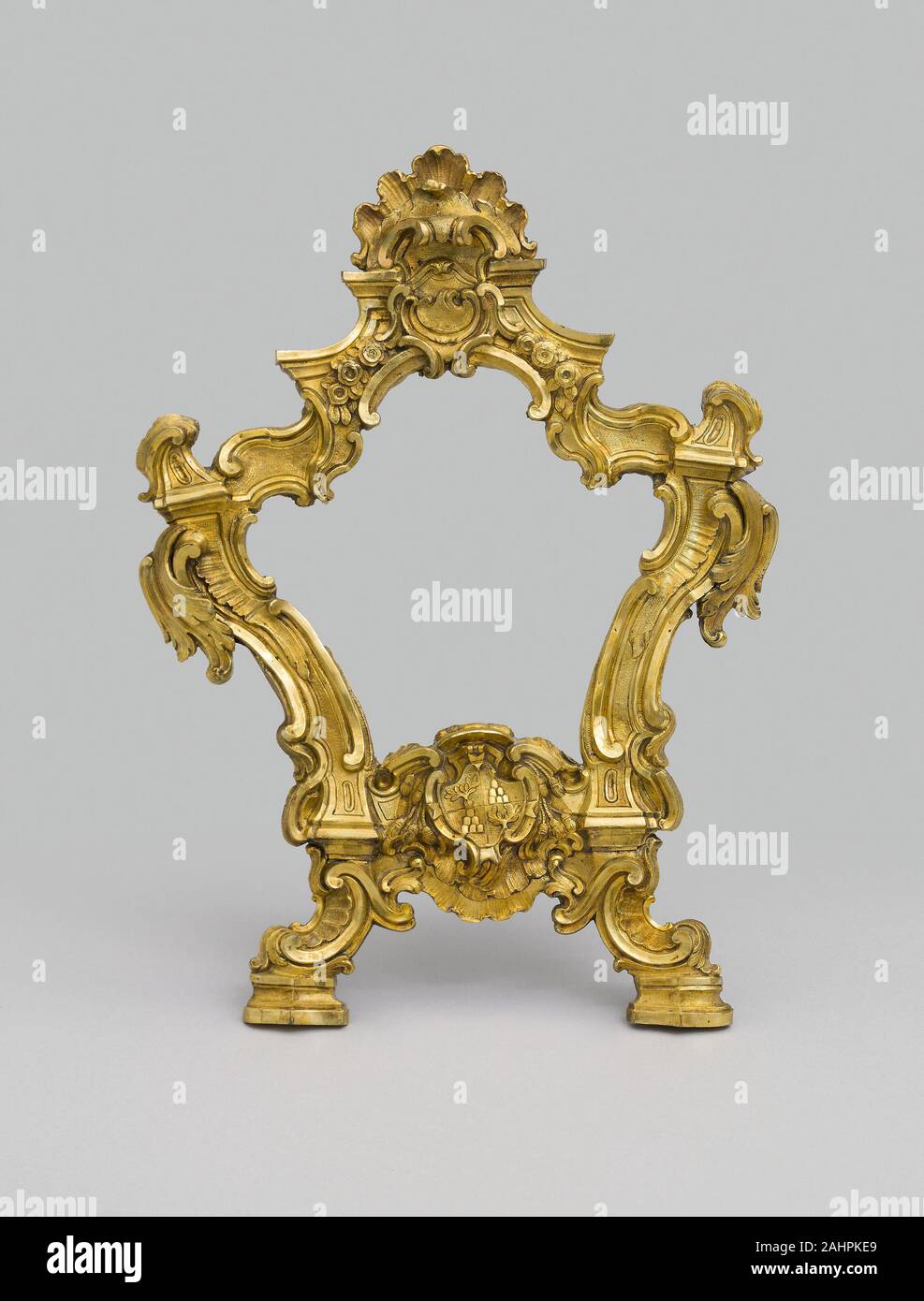 Leandro Gagliardi Carte Gloria Frame 1765 1766 Italy Gilt Bronze This Magnificent Altar Set Made By The Roman Rococo Goldsmith Leandro Gagliardi Is Comprised Of Statuettes Of Four Apostles Saints Andrew John Peter And
