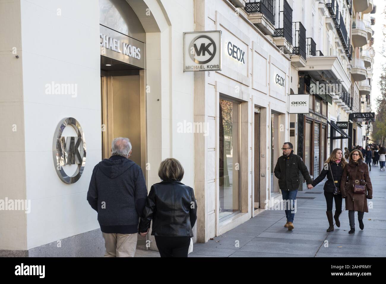 Spain. 29th Dec, 2019. American clothing fashion store brand, Michael Kors  logo seen in Spain. Credit: Budrul Chukrut/SOPA Images/ZUMA Wire/Alamy Live  News Stock Photo - Alamy