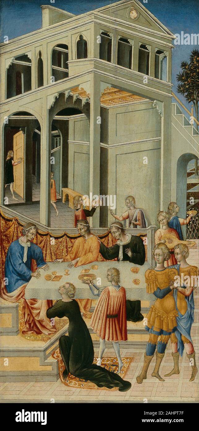Giovanni Di Paolo Salome Asking Herod For The Head Of Saint
