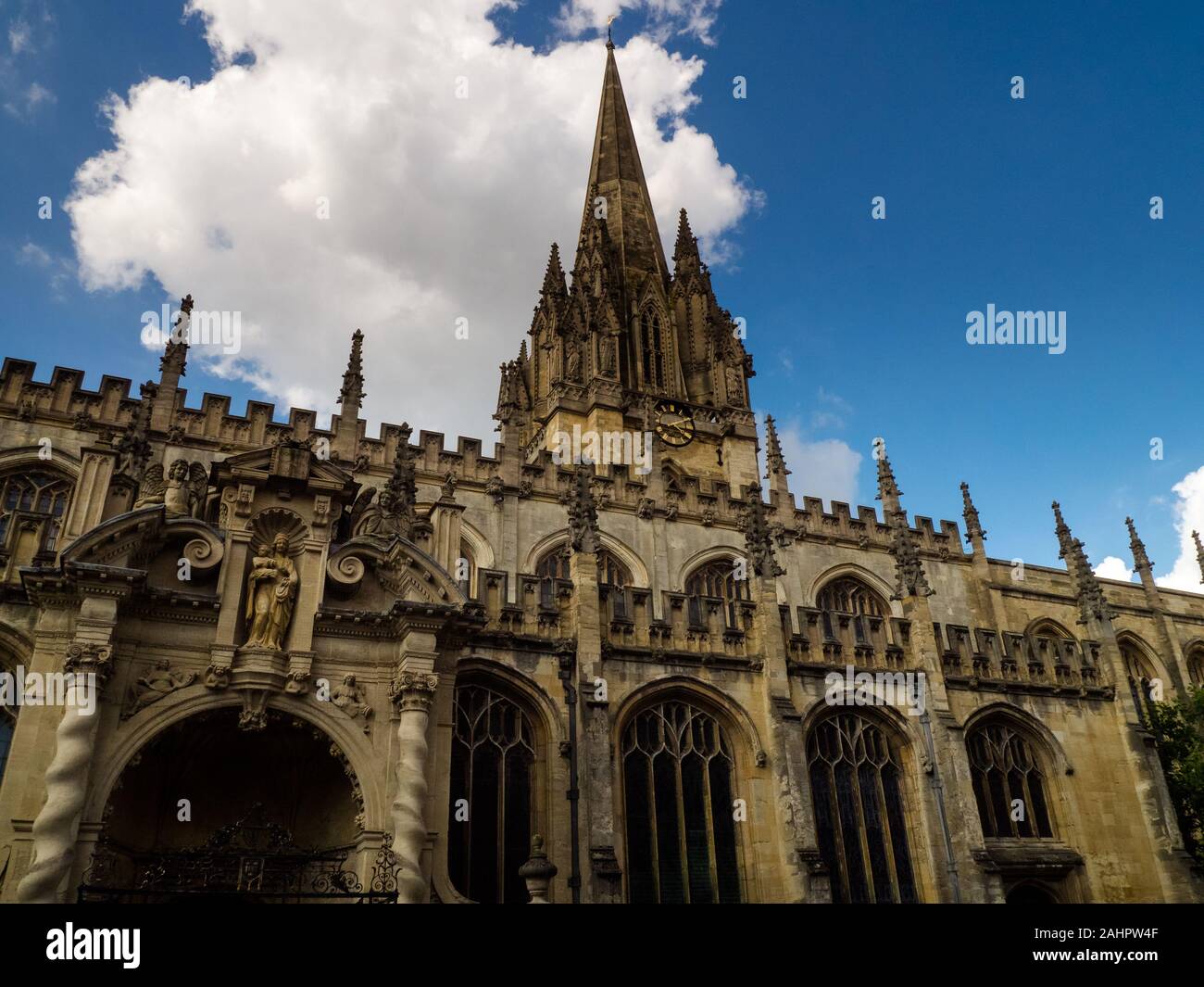 Buildings of Oxford University, England Stock Photo Alamy