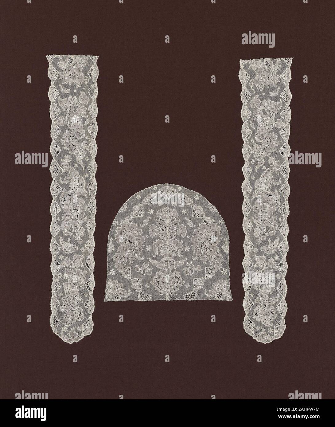 Lappet 1740 1759 Belgium Linen Bobbin Straight Lace Stock Photo Alamy