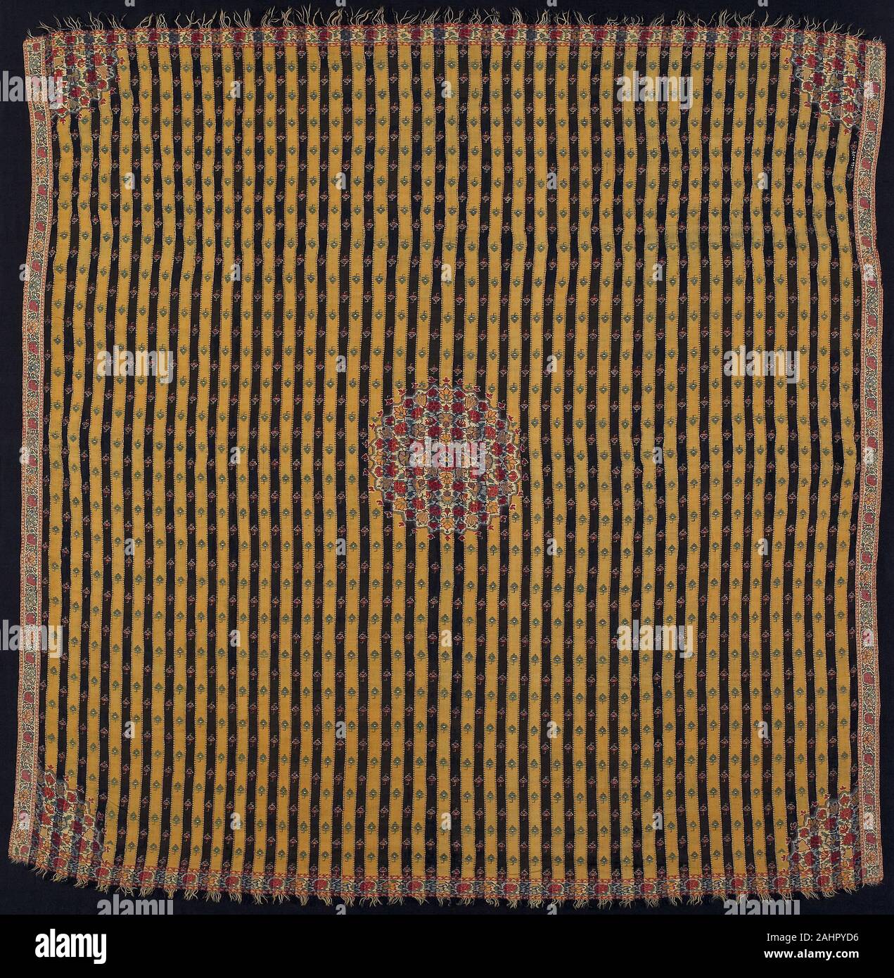 Moon Shawl (ChandDar). 17751800. India. Wool (pashmina), double