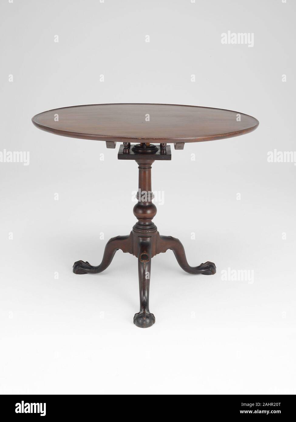 Artist unknown. Tea Table. 1750–1790. United States. Mahogany In the ...