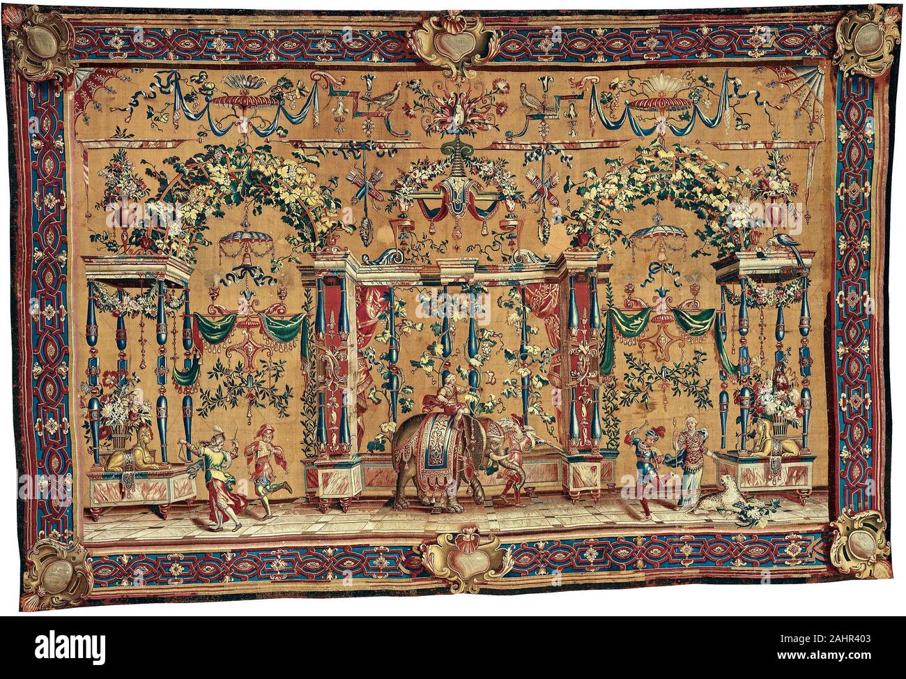 Jean Baptiste Monnoyer (Designer). The Elephant, from The Berain