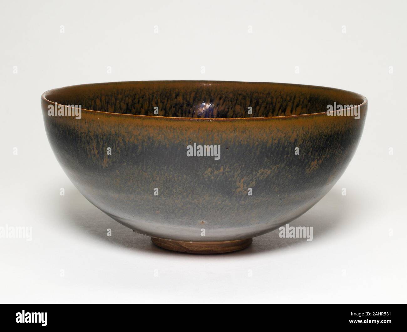Bowl. 11151234. China. Northern black ware; Cizhou type; glazed