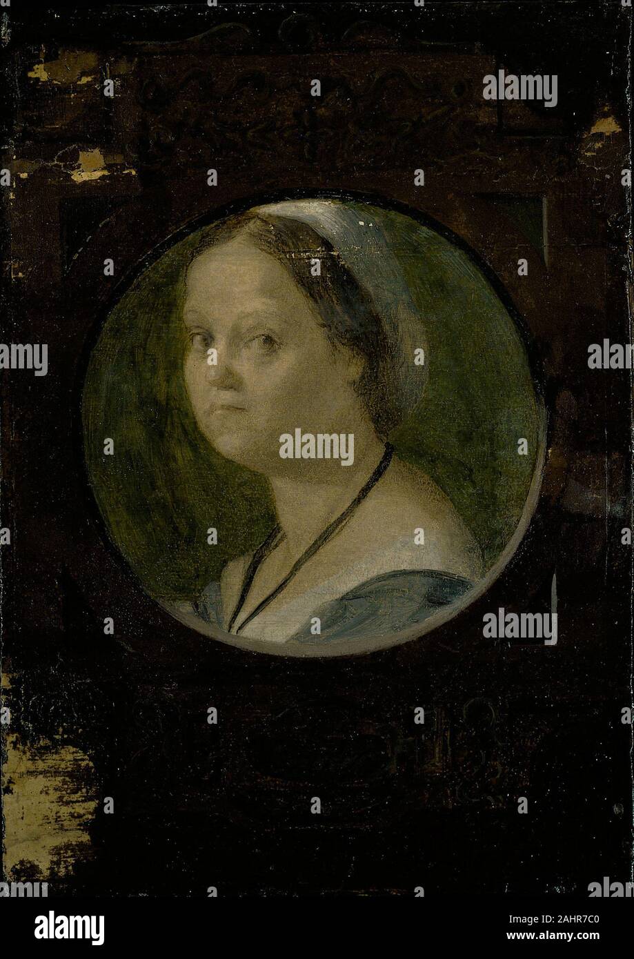 Andrea del Sarto. The Wife of Domenico da Gambassi. 1525–1530. Italy. Oil on panel Stock Photo