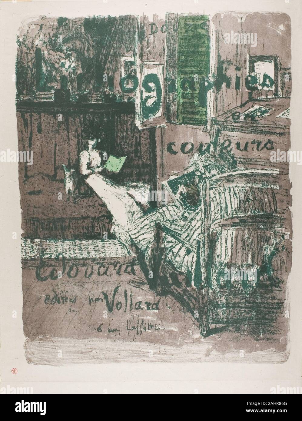 Edouard Vuillard ペーパーバック Edouard vuillard album painting art artist hi-res stock