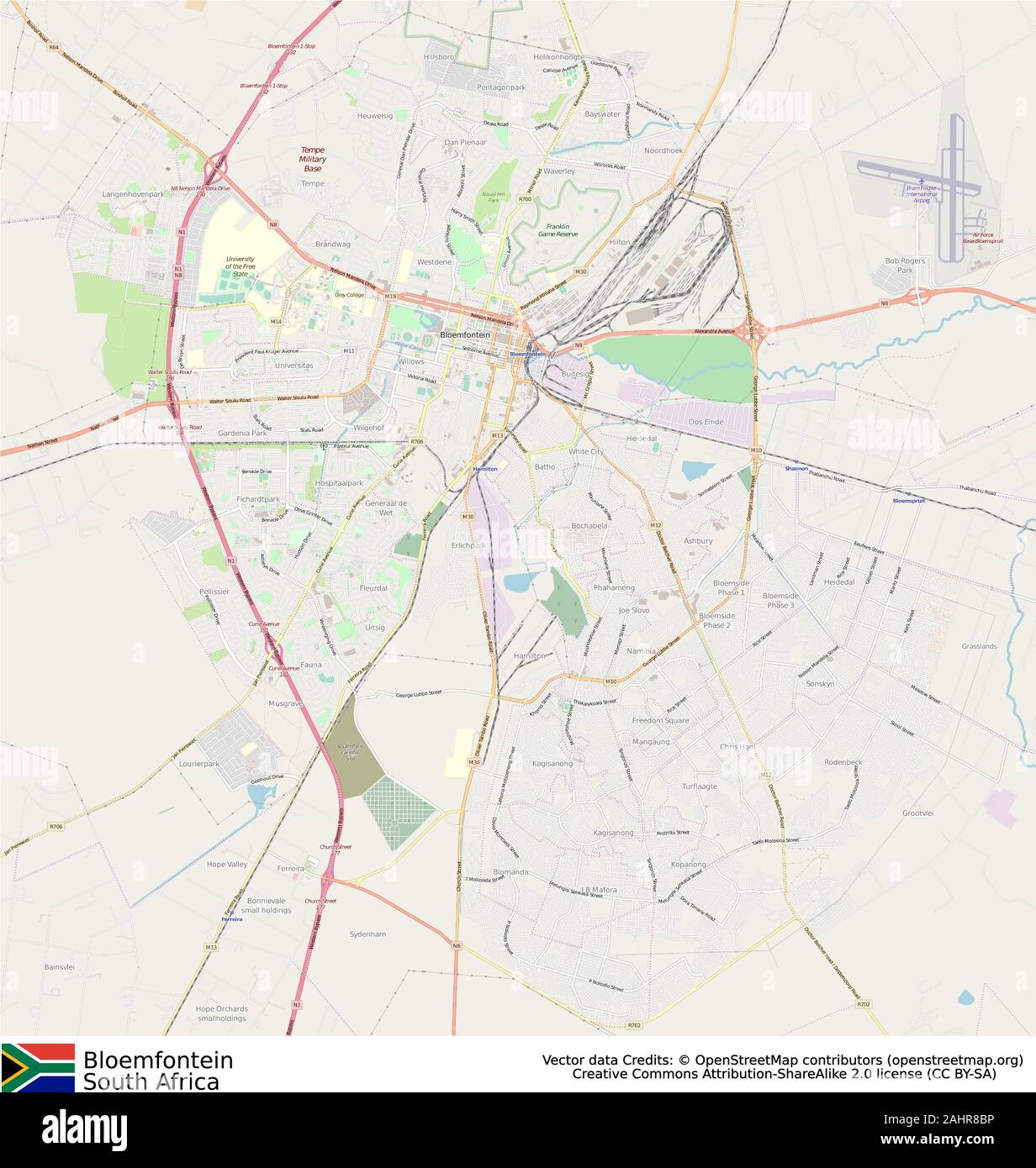 Map Of Bloemfontein High Resolution Stock Photography And Images Alamy Map Of Bloemfontein High Resolution Stock Photography And Images Alamy