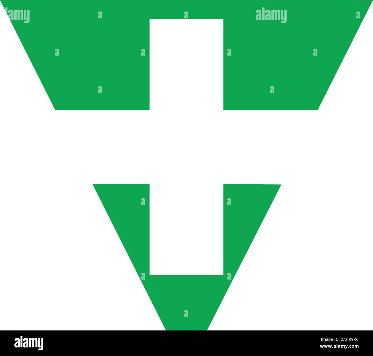 triangle plus medical symbol logo vector Stock Vector Image & Art - Alamy