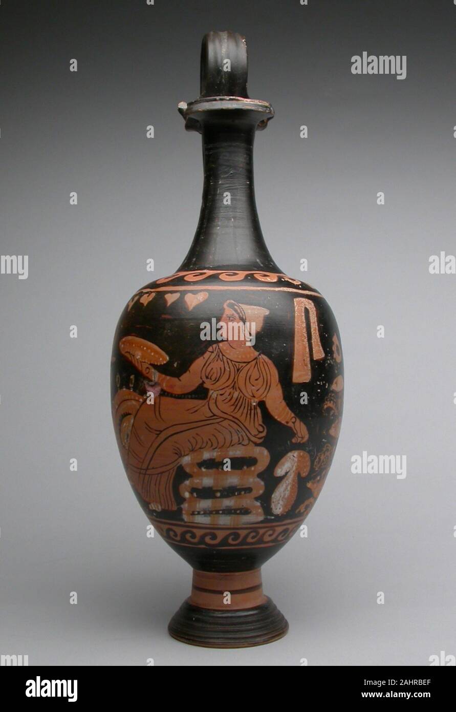 Ancient Greek. Oinochoe (Pitcher). 300 BC–201 BC. Greece. terracotta ...