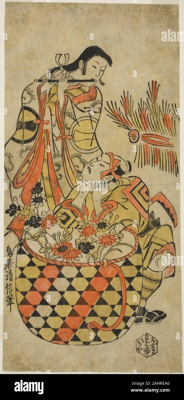 Curated visual reference: Fresh Look at Torii Kiyonobu I The Actors Ichikawa Danjuro Ii And Ichikawa