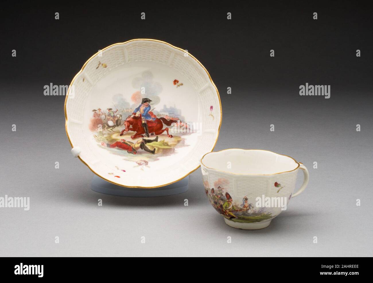 Ludwigsburg Porcelain Factory Cup And Saucer 1765 1775 Ludwigsburg ludwigsburg-porcelain-factory-cup-and-saucer-1765-1775-ludwigsburg