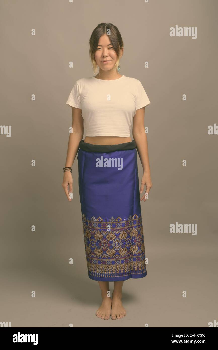 shirt with traditional skirt